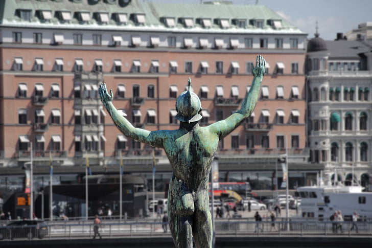 Stockholm, Swedia, Pusat, Monumen