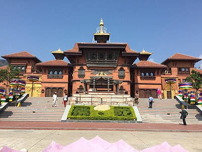 Sanya, Nanshan temple, edifici
