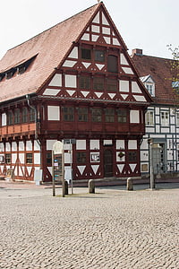 timber framed building, building, home, wall, facade, architecture, window