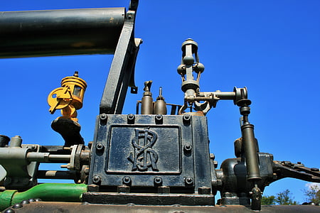 steam engine, engine, steam, black, strong, mobile, power
