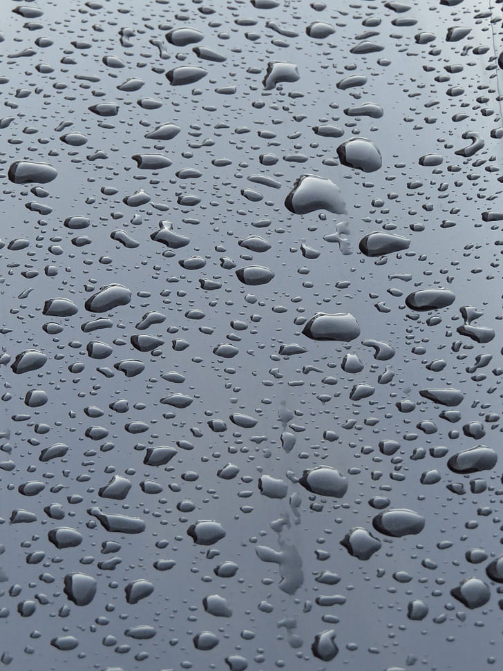 kapljica kiše, kiša, mokro, usluga čišćenja, auto, boja, Crna