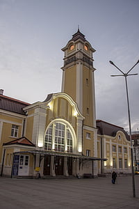 поезд, Железнодорожный вокзал, путешествия, Бургас, Болгария, железная дорога, Транспорт