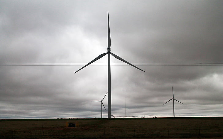 Texas, moinhos de vento, vento, moinho, moinho de vento, fazenda, poder