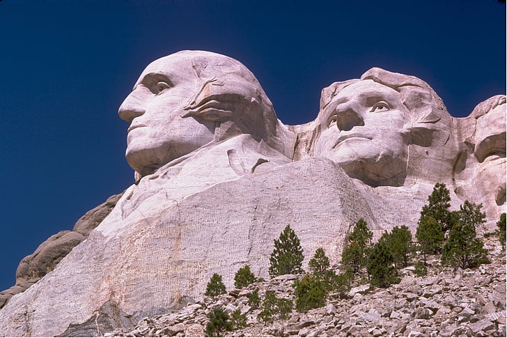 Monte rushmore, Thomas jefferson, Monumento, Presidentes, dakota del sur, punto de referencia, Memorial
