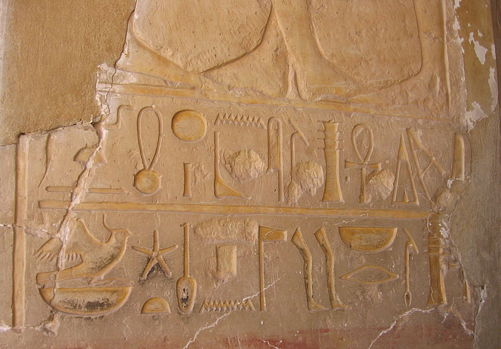 hiyeroglif, hiyeroglif yazı tipi, Mısır, hiyeroglif, sembol, karakter, yazma