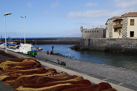 Porto de pesca, Porto, Fischer, mar, Costa, Atlântico, Costa Atlântica