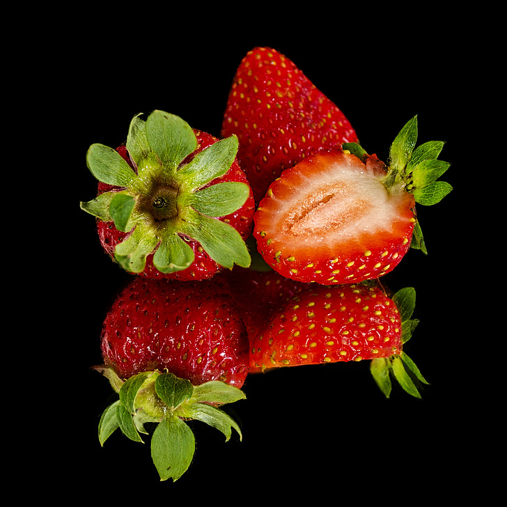 bessen, Berry, aardbeien, fruit, rood, heerlijke, traktatie