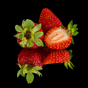 딸기, 베리, 딸기, 과일, 레드, 맛 있는, 치료