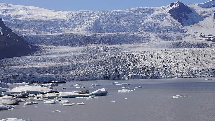 ледник, Гренландия, айсберги, Арктика, вода, студено, студен
