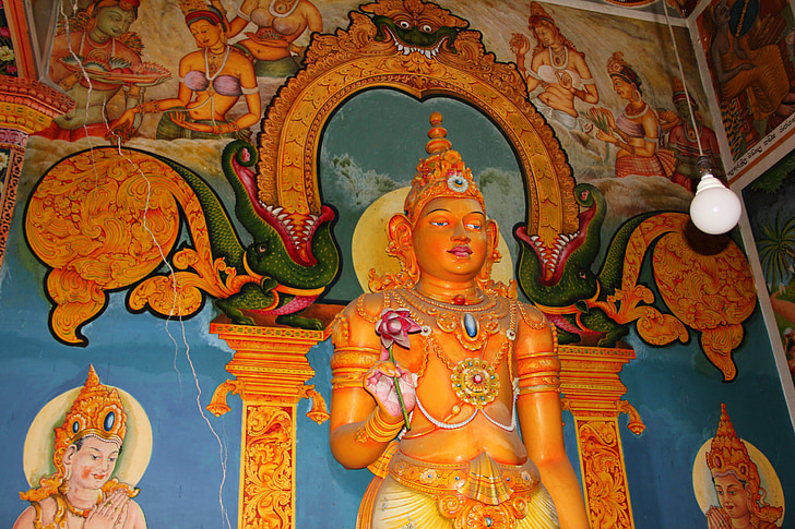 Phật giáo, đền phức tạp, ngôi đền Phật giáo, Xri Lan-ca
