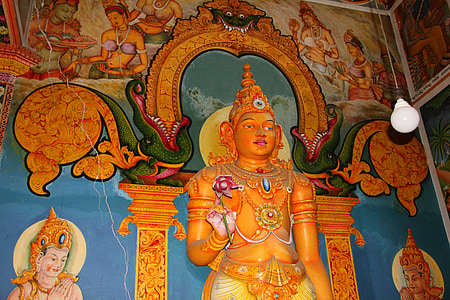 budismo, complejo del templo, Templo budista, Sri lanka