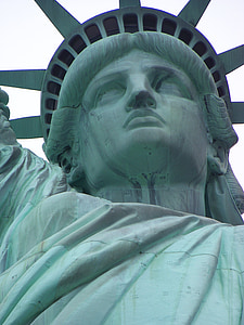 estatua de la libertad, estatua de, nueva york, independencia, Dom, libertad, Estados Unidos