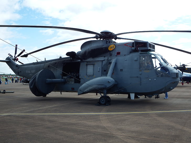 seaking, Royal navy, helikopter, Fleet air arm, chopper, luft køretøj, militære