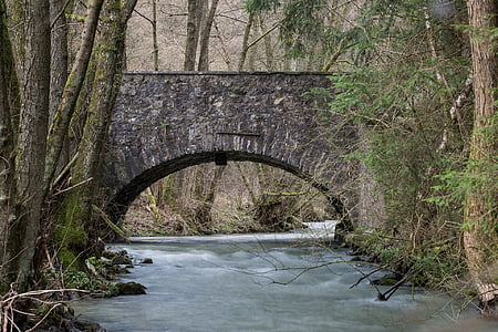 Bridge, Bach, sông, cảnh quan, Thiên nhiên, cầu brook, nước