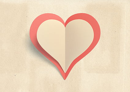 serce, puste, miłość, powitanie, romantyczny, Valentine, urodziny
