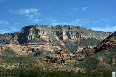 montagne, paysage, nature, l’Amérique, coloré, roches rouges