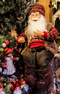Santa claus, Nicholas, Vánoční, Vánoční trh