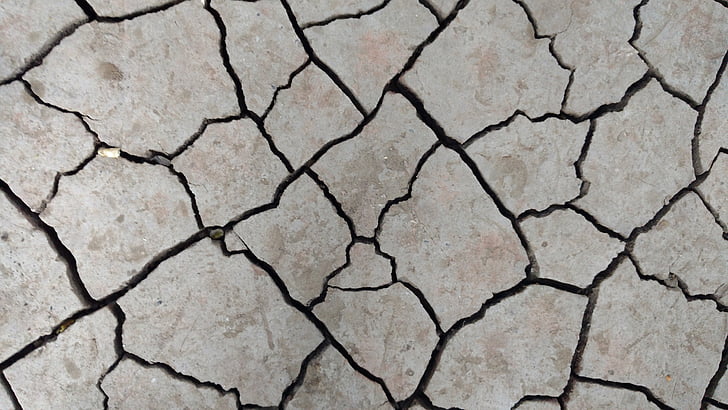 cracks, dry, ground, pattern, drought, earthquake, tectonic plates