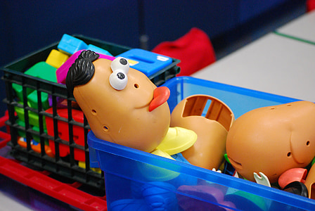 Spielzeug, Mr. Potato head, Spaß, glücklich, niedlich, spielen, Lächeln