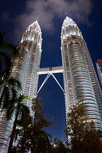 Petronas, turnuri, Malaysia, arhitectura, clădire, punct de reper, turism