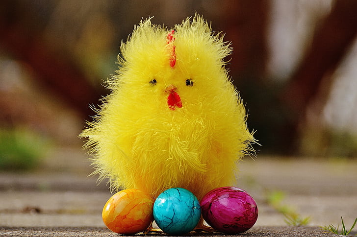 chicks, easter, cute, figure, easter theme, sweet, decoration