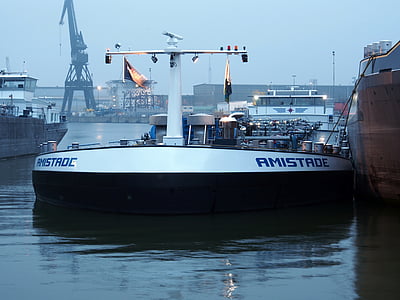 amistade, gemi, Rotterdam, liman, bağlantı noktası, Navlun, Kargo