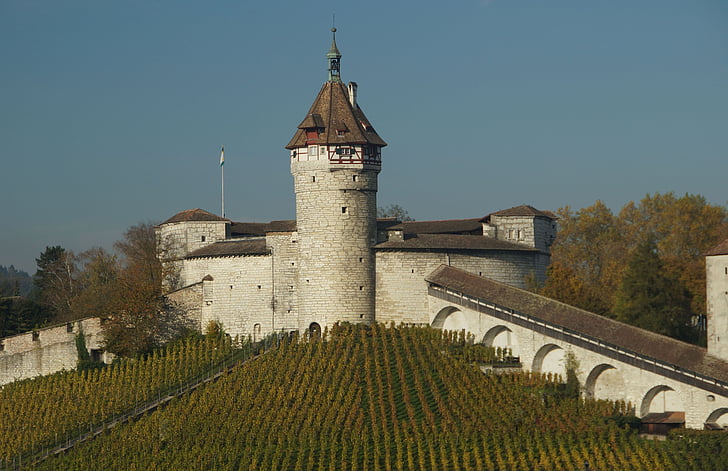 Castle, erőd, Schaffhausen, Munot