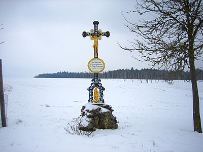 Крест, Придорожный крест, Кристиан, Религия, христианство