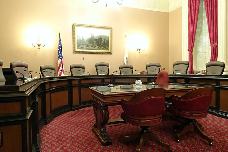sala de Comité, reunión, Capitol, edificio, California, Sacramento, Gobernador