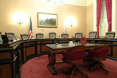 Ausschuss-Zimmer, treffen, Kapitol, Gebäude, Kalifornien, Sacramento, Gouverneur