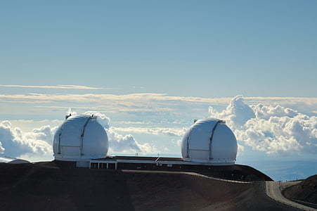 Mauna kea, Hawaii, toppmøtet, kikkert, teleskoper, Keck, astronomi