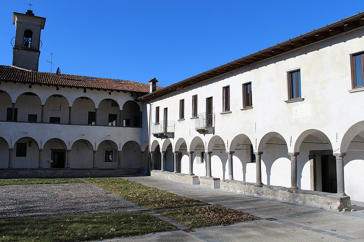 Monestir, Maria del lavello, l'església, claustre, convent de, calolziocorte, Lecco