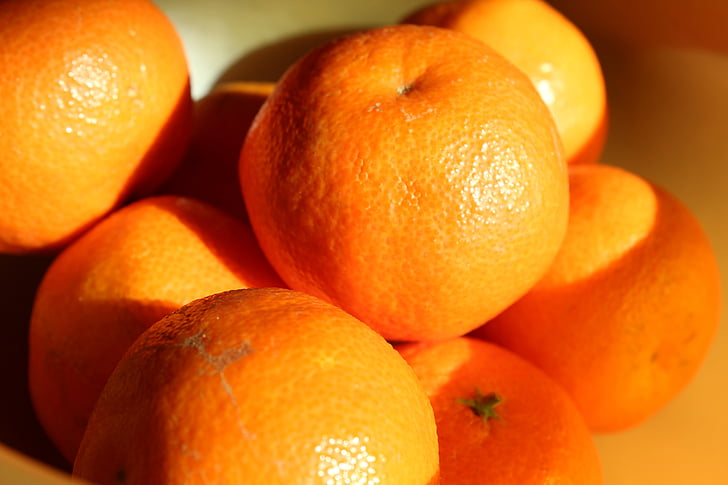 klementīni, citrusaugļu, augļi, izdevīga, oranža, vitamīnu, apsveicināties ar