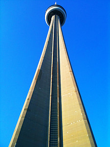 Tour CN, Toronto, bleu, Canada