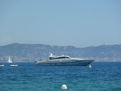 suedfrankrieich, theoulle sur mer, Yacht, mer, navire, yacht de luxe, France