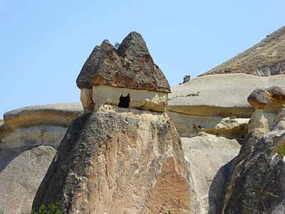 Turquía, casas cueva, Capadocia