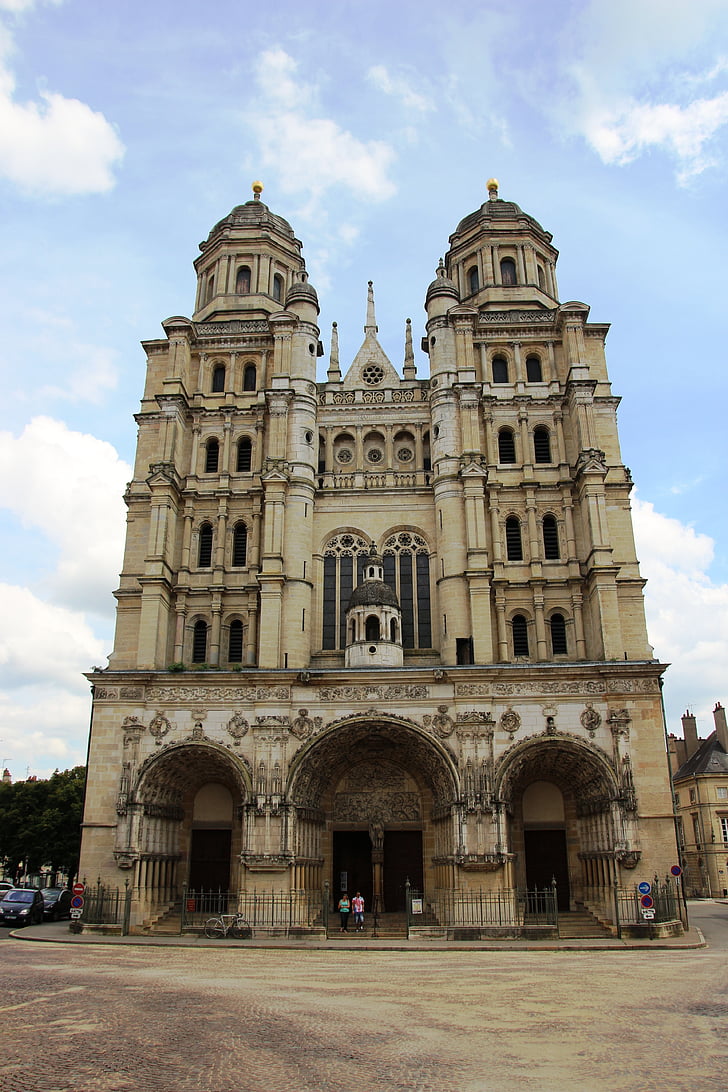 Dijon, Frankrig, bygning, gamle bydel, arkitektur, Steder af interesse, House af tilbedelse