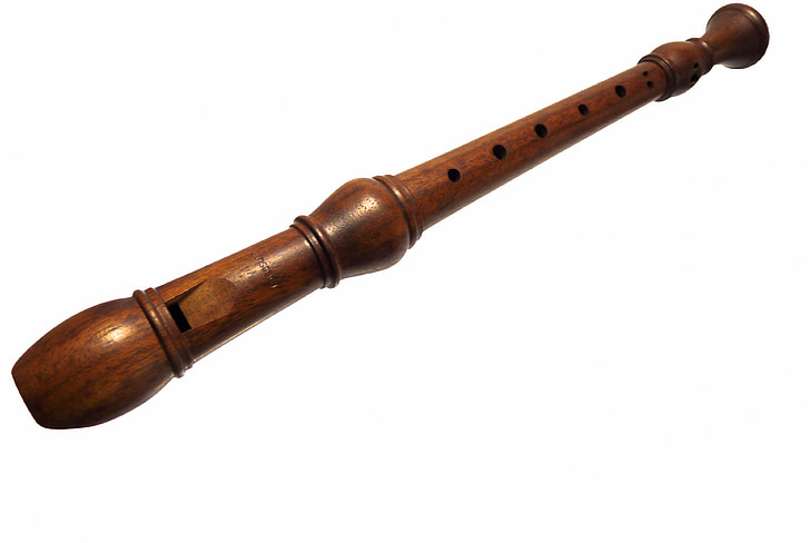 fluit, recorder, instrument, muziek, hout, houten, houtblazers