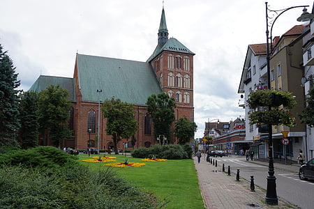 Kolberg, Kolobrzeg Dom, Kirche, Gebäude, Architektur, Kirchturm, Altstadt