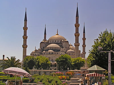 Mosquée du Sultan Ahmed, Istanbul, Turquie, bleu, Mosquée, lieux d’intérêt, culture