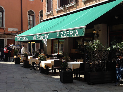 pizza, Italija, autentična, klasični, kultura, Venecija, putovanja
