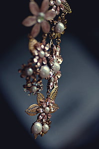 tilbehør, edelstener, smykker, smykker, halskjede, perler, verdifulle perle
