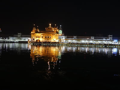 resor, gyllene templet, Punjab, religiösa, Indien, turism, heliga
