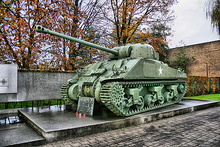 танк, Памятник, оружие, Канон, скульптура, Европа, Второй мировой войны