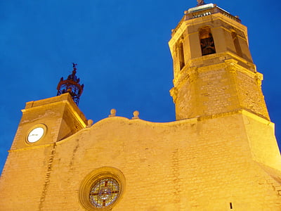 Iglesia sitges, Sitges, Iglesia, Igreja, Monumento