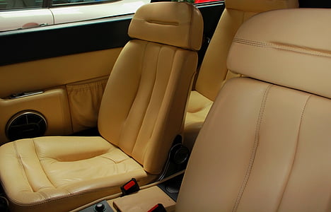 coche, asiento, interior, tapicería, Ferrari, Mondial, deportivo