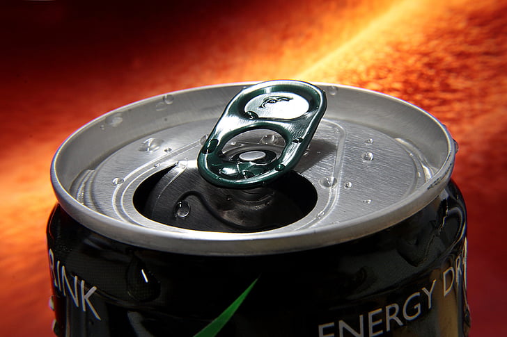 Zinn, Energy-drink, trinken, energetische