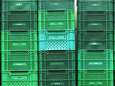 boîtes de, vert, arrière-plan, texture, plastique, serveur de réseau, technologie
