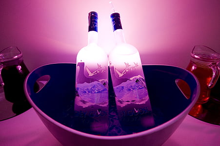 vodka Grey goose, vodca, festa, bebidas alcoólicas, bebida, celebração, cinza