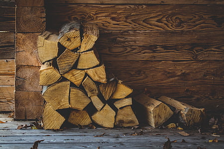 hout, holzstapel, brandhout, stapel, groeiende voorraad, logboek, Brandhout stapel